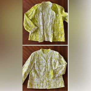 Casual Studio Quilted Reversible Jacket Size Large